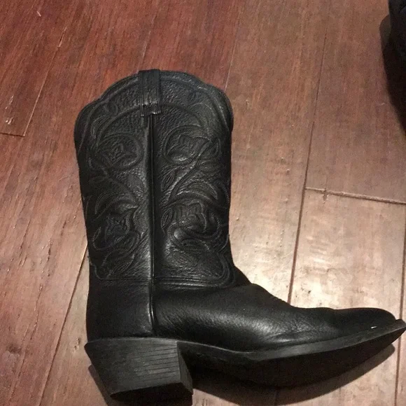 Ariat Black Heeled Boots for Women - Picture 11 of 13